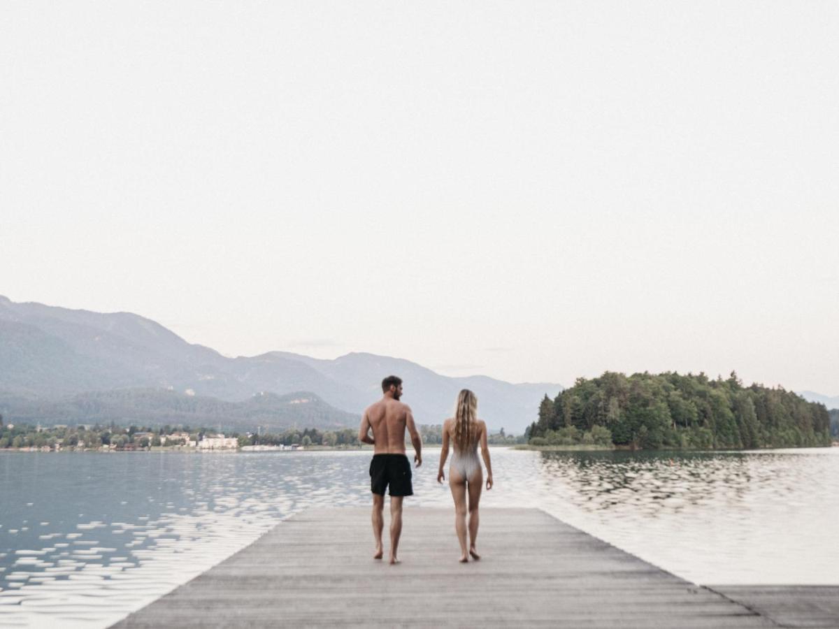 Naturel Hoteldorf Seeleitn Faak am See Bagian luar foto