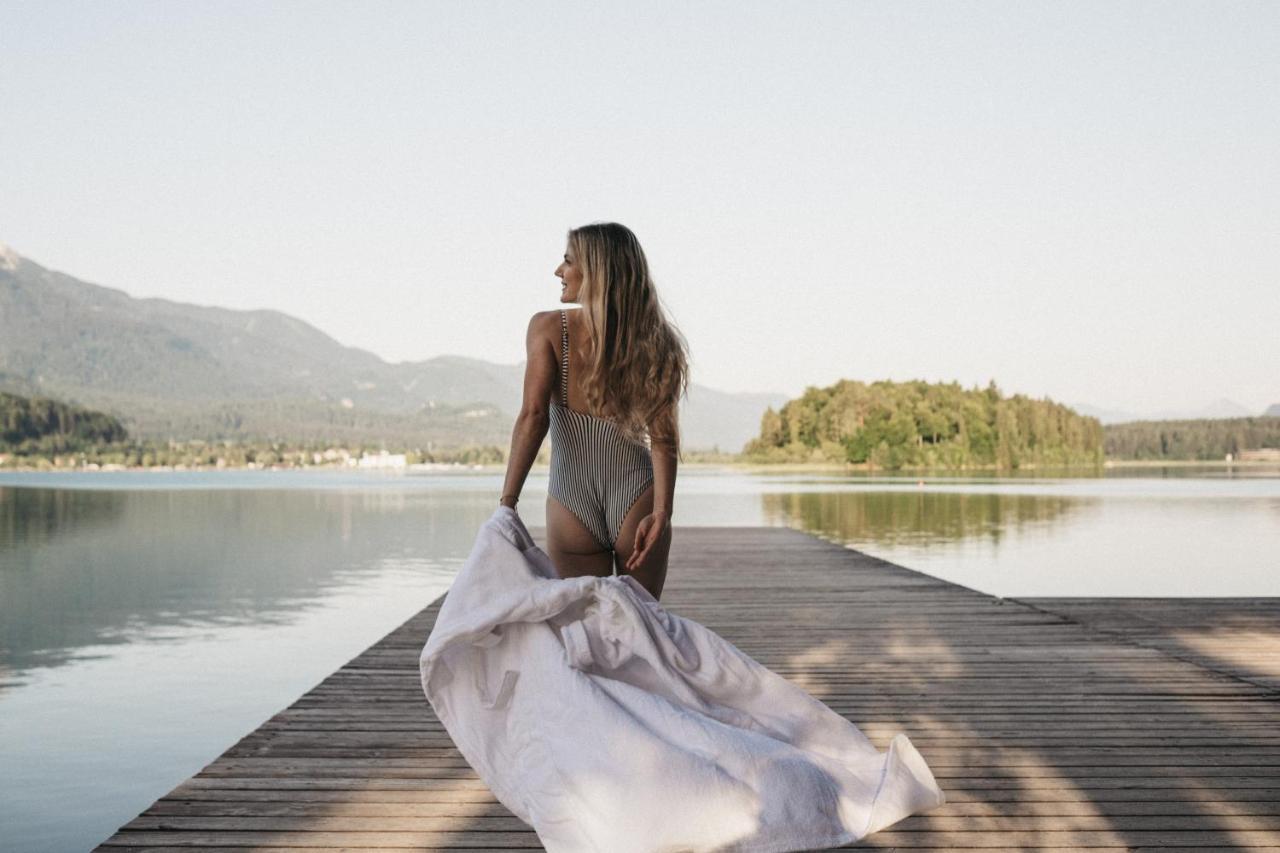 Naturel Hoteldorf Seeleitn Faak am See Bagian luar foto