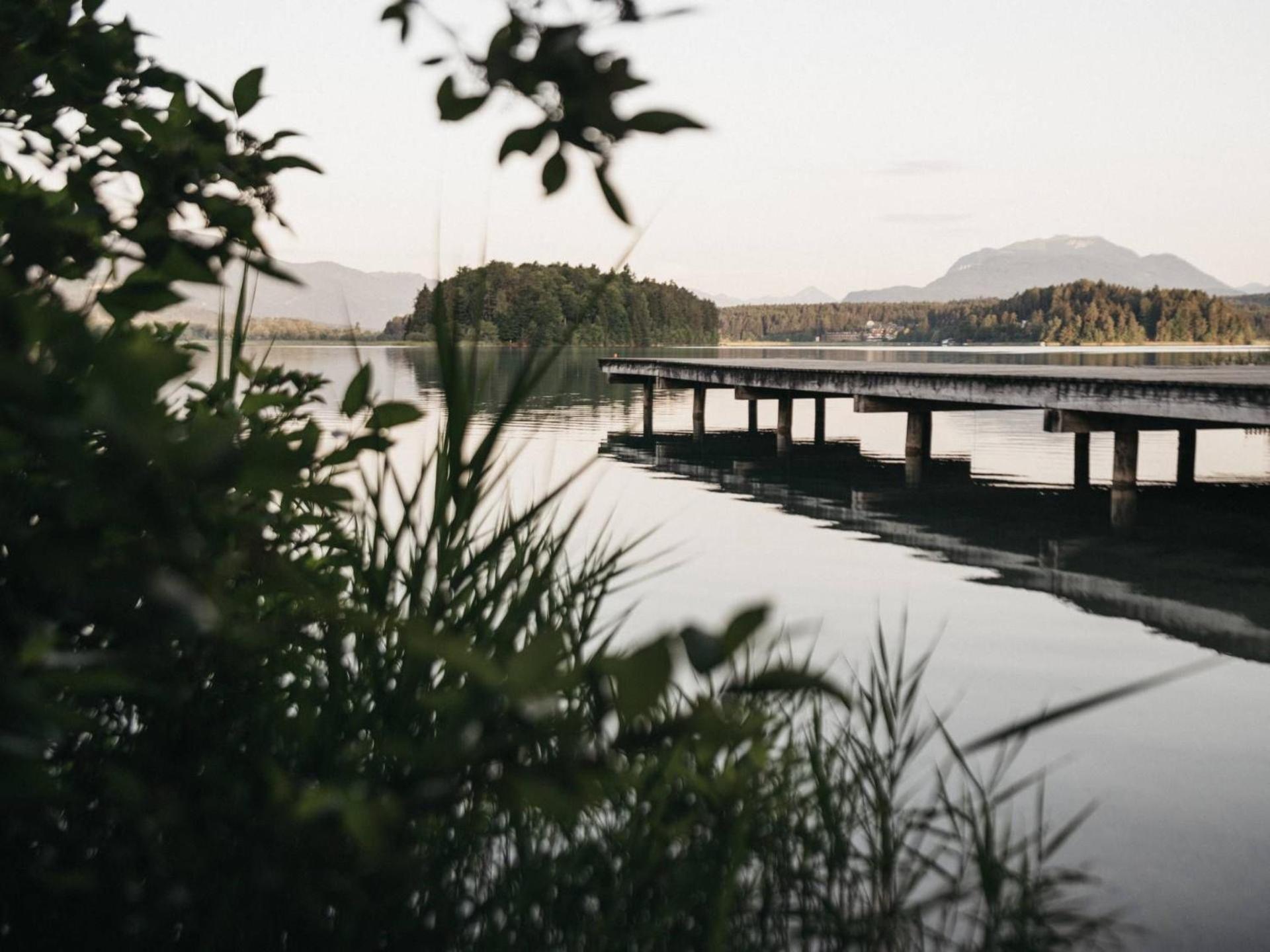 Naturel Hoteldorf Seeleitn Faak am See Bagian luar foto